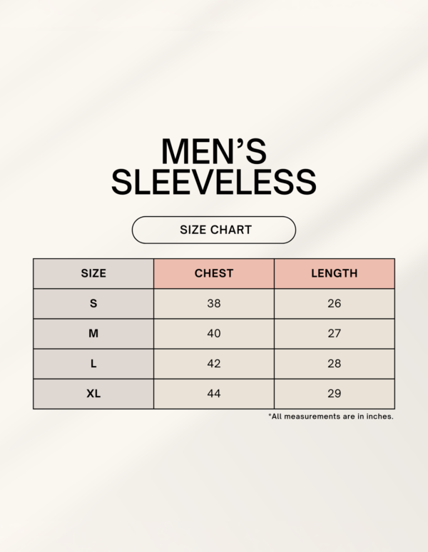 Men's Sleeveless T-Shirt