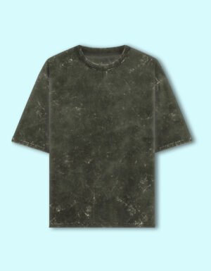Unisex Acid Washed Oversized Tee