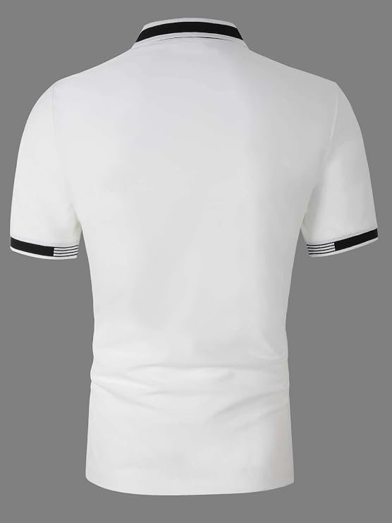 Lymio Polo T Shirt for Men || T Shirt for Man || Collar T Shirt Style Men (Packs Also Available) (Polo-40-43) (Copy) (Copy)