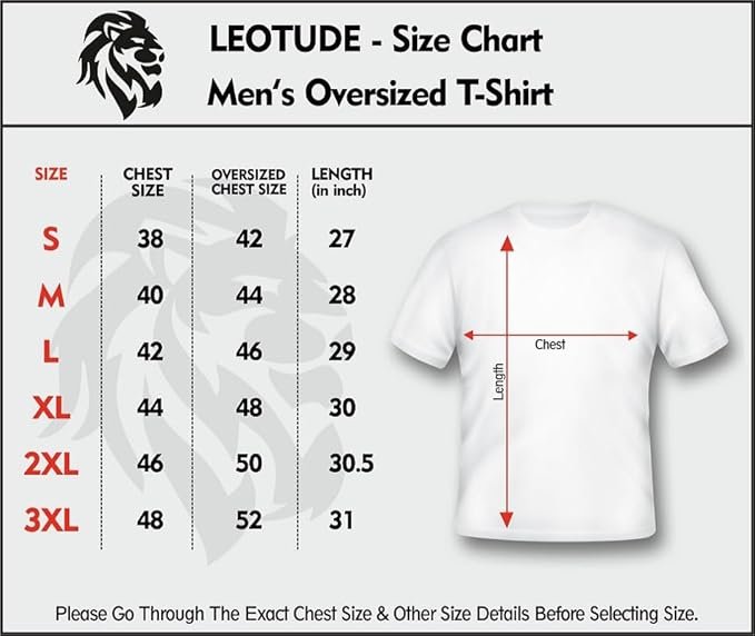LEOTUDE Men’s Oversize Graphic Printed Combo Pack of 3 T-Shirt | Round Neck Half Sleeve T-Shirt for Men’s (Combo : Pack of 3) (Copy) (Copy) (Copy)